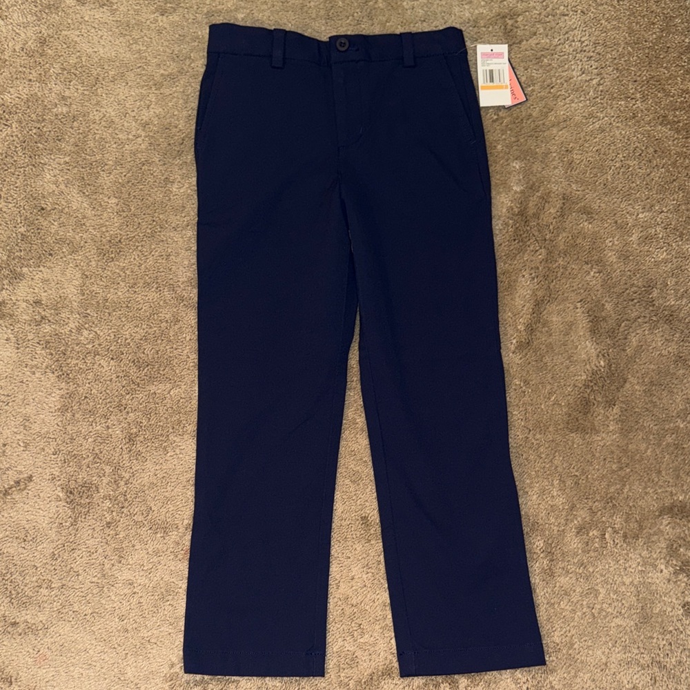 Vineyard Vines NWT Boys Navy Blue Performance Pants Size 7